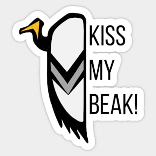 Kiss My Beak - Vulture The Wise Sticker